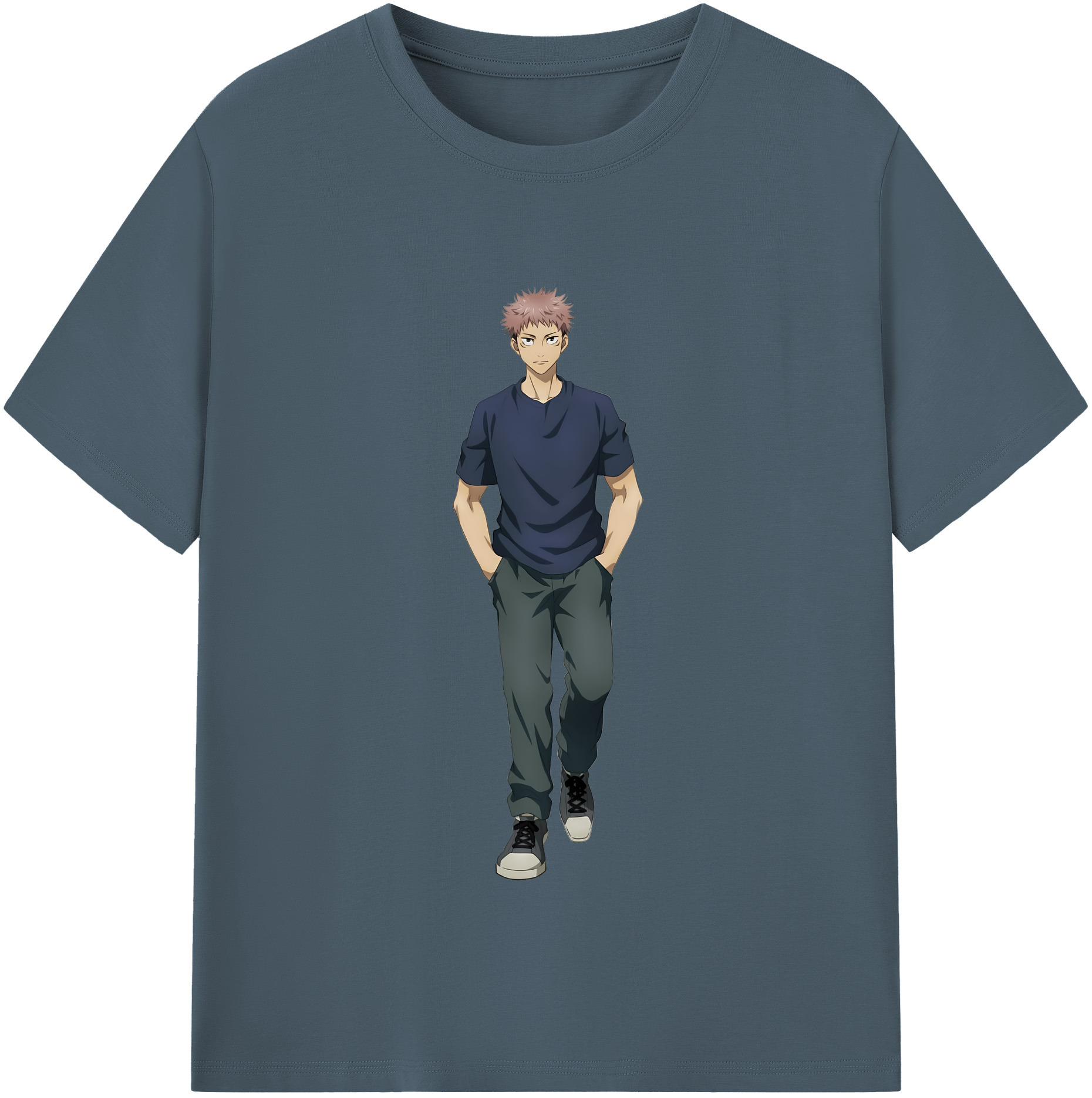 （画像用） 呪術廻戦 Jujutsu Kaisen 綿100％半袖Tシャツ（フロントプリント）